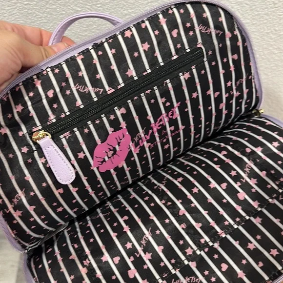 Lilac Betsey Johnson Backpack - Picture 3 of 4